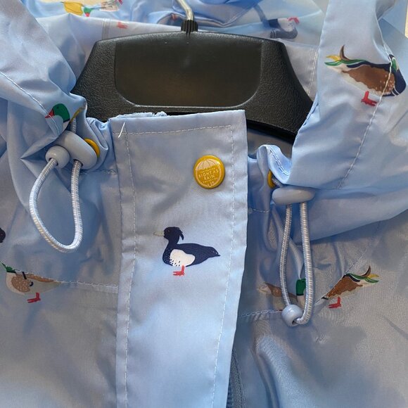 Joules Right As Rain Perfectly Packable Light Blue 8 Like New - Picture 12 of 15